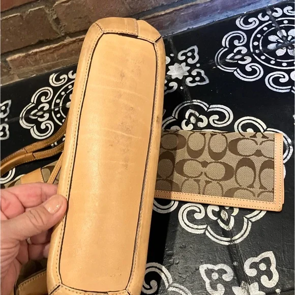 Coach Bag, Wallet and Checkbook Cover Bundle - Picture 3 of 13